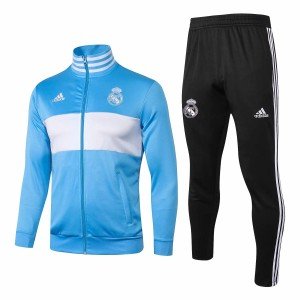Kit treinamento oficial Adidas Real Madrid 2018 2019 azul